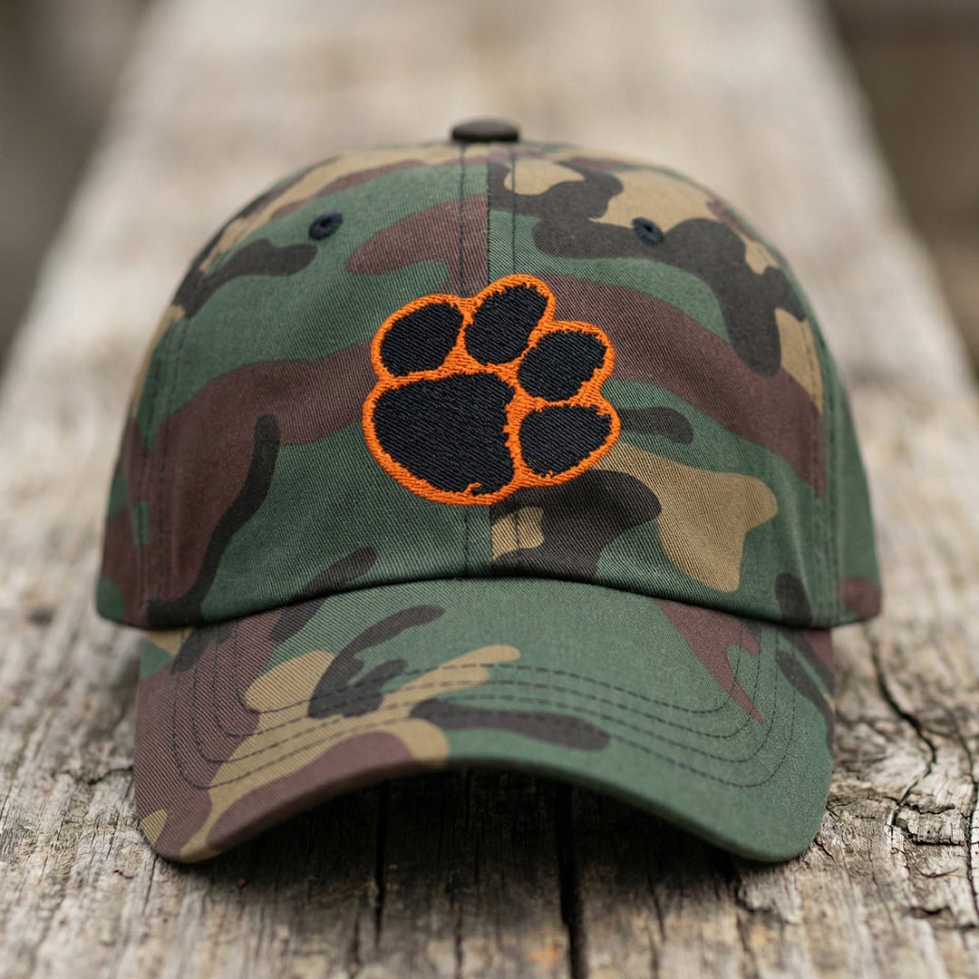The City Collection CLEM Logo Camo Patched Hat - Rebel P Customs