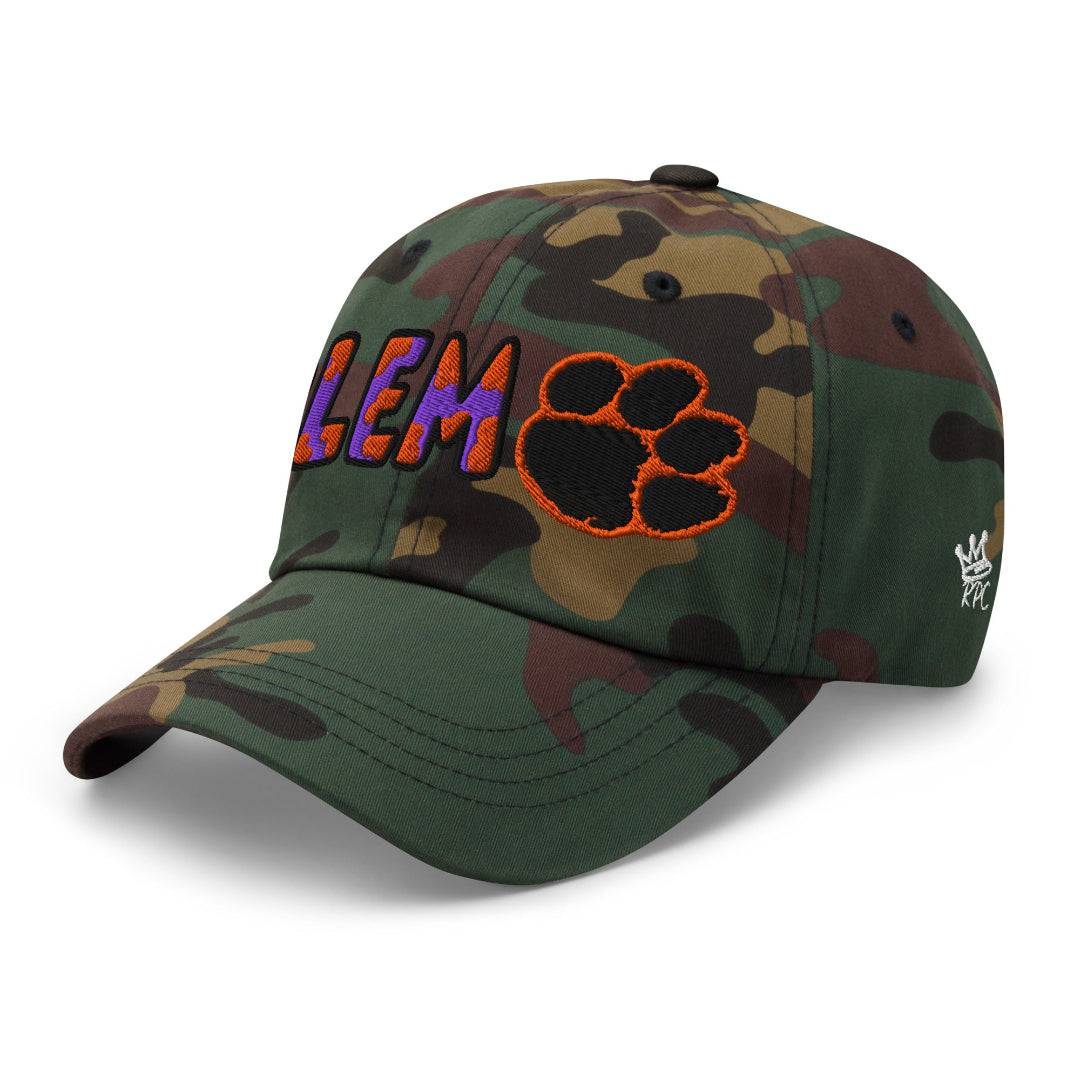 The City Collection CLEM Paw Camo Patched Hat - Rebel P Customs