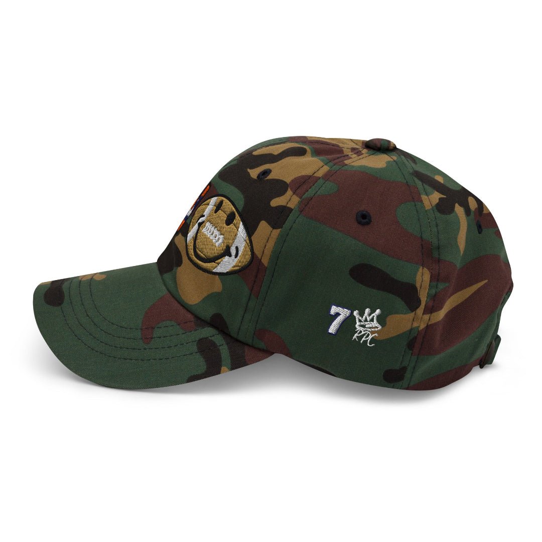 The City Collection Denver Football Camo Patched Hat - Rebel P Customs