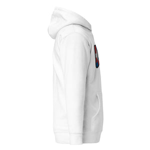 The City Collection DET Basketball Patched Unisex Hoodie - Rebel P Customs
