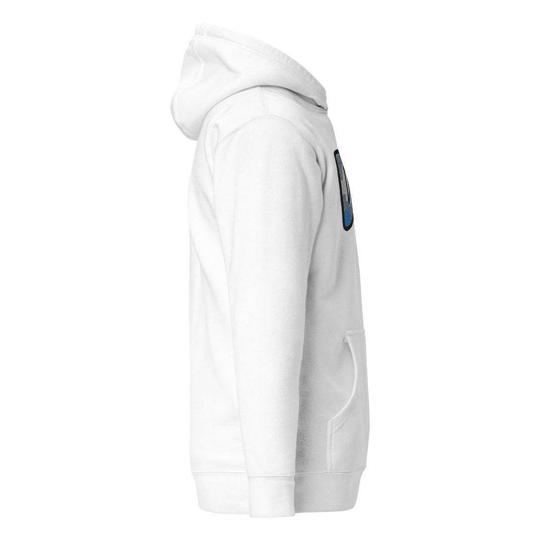 The City Collection DET Football Patched Unisex Hoodie - Rebel P Customs