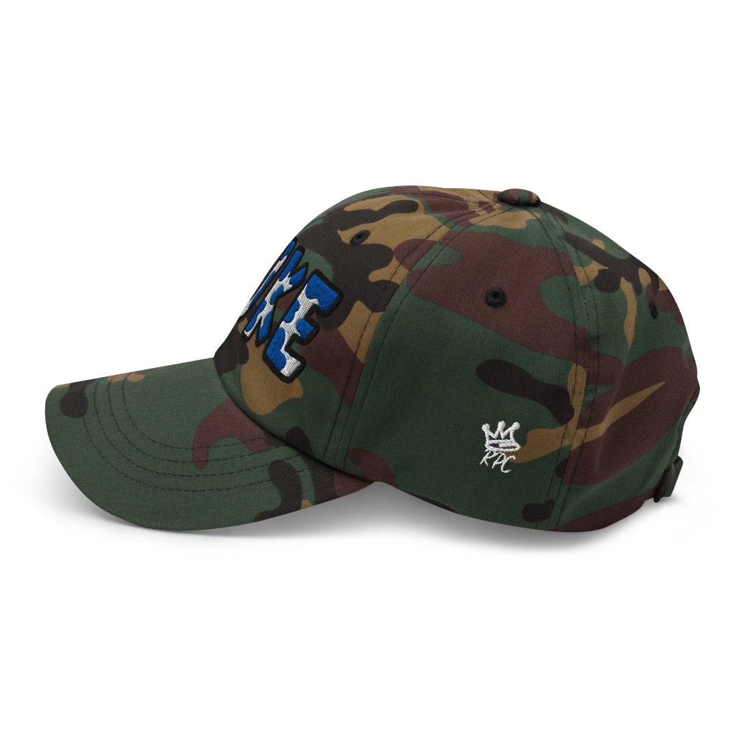 The City Collection Duke Camo Patched Hat - Rebel P Customs