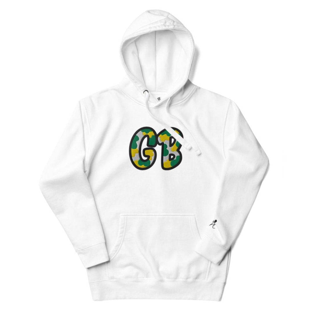 The City Collection GB Football Patched Unisex Hoodie - Rebel P Customs