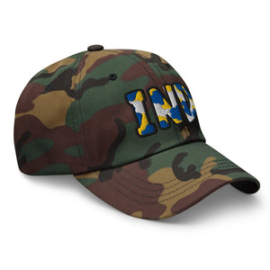 The City Collection IND Basketball Camo Patched Hat - Rebel P Customs