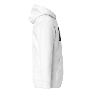 The City Collection IND Basketball Patched Unisex Hoodie - Rebel P Customs