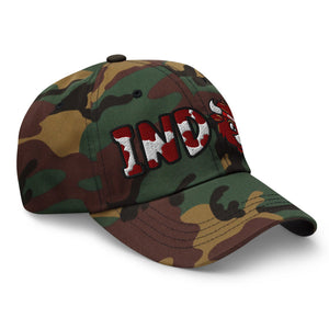 The City Collection IND Hoosiers Camo Patched Hat - Rebel P Customs