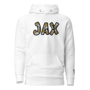 The City Collection JAX Football Patched Unisex Hoodie - Rebel P Customs