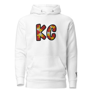 The City Collection KC Football Patched Unisex Hoodie - Rebel P Customs