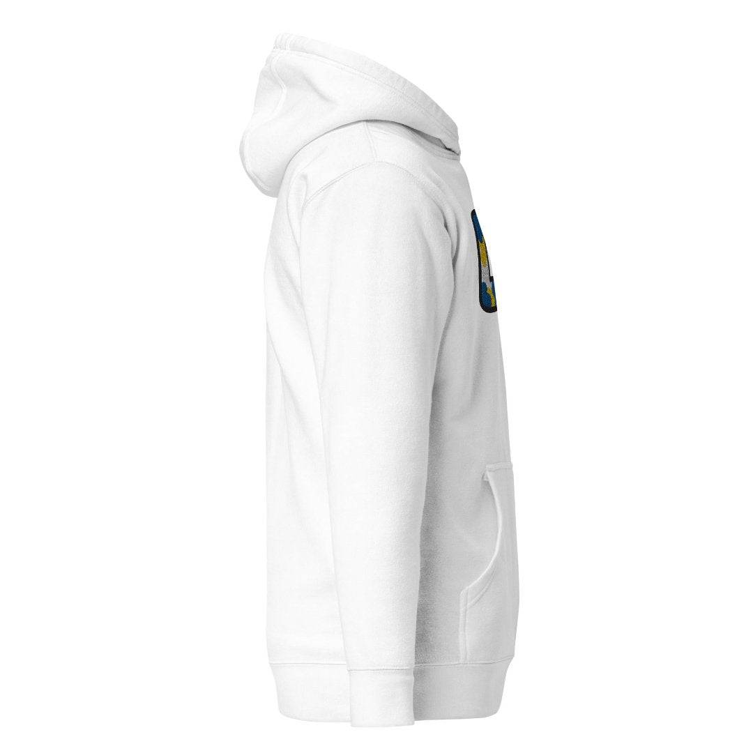 The City Collection LAC Football Patched Unisex Hoodie - Rebel P Customs