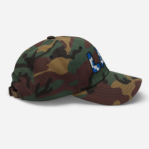 The City Collection LAD Baseball Patched Hat - Rebel P Customs