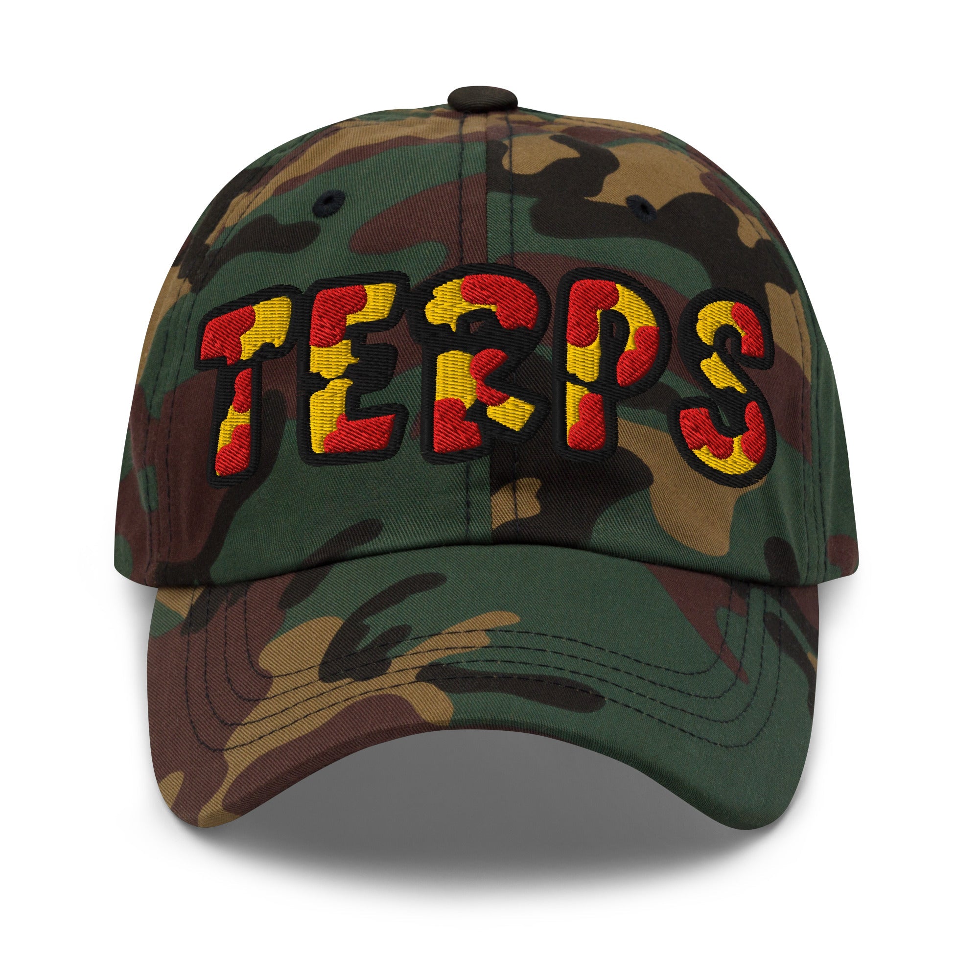 The City Collection Maryland Camo Patched Hat - Rebel P Customs