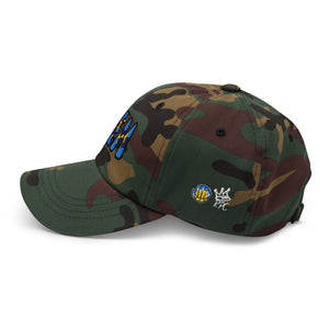 The City Collection MEM Basketball Camo Patched Hat - Rebel P Customs