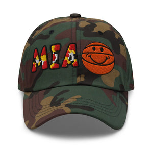 The City Collection MIA Basketball Camo Patched Hat - Rebel P Customs
