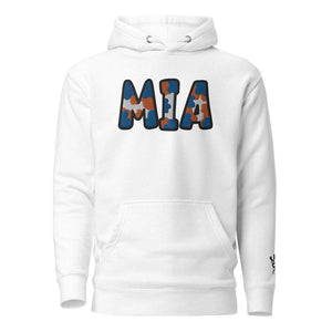 The City Collection MIA Football Patched Unisex Hoodie - Rebel P Customs