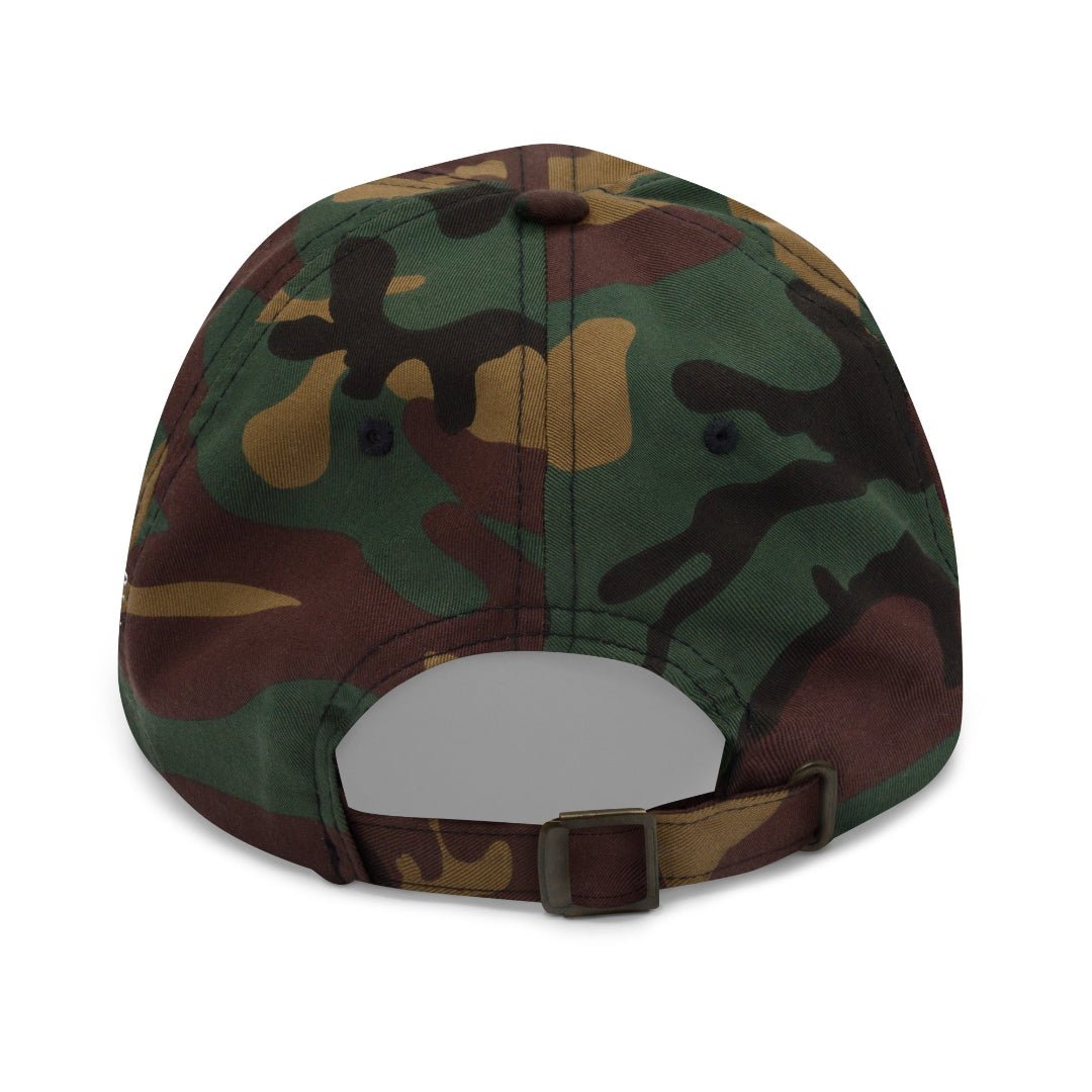The City Collection Miami Football Camo Patched Hat - Rebel P Customs