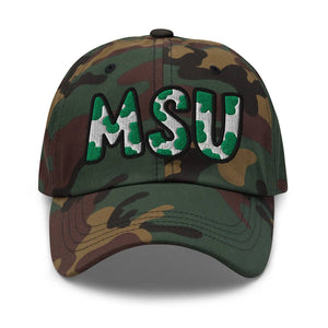 The City Collection Michigan State Camo Patched Hat - Rebel P Customs