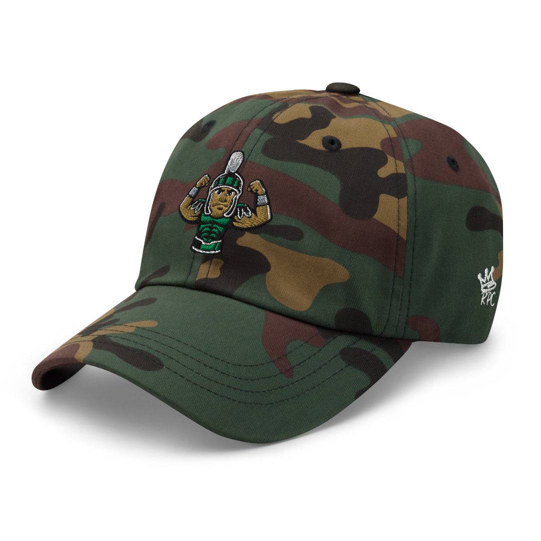 The City Collection Michigan State Logo Camo Patched Hat - Rebel P Customs