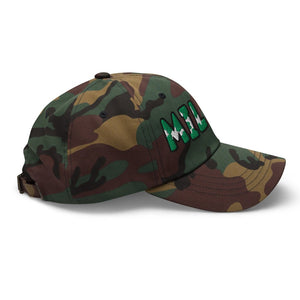The City Collection MIL Basketball Camo Patched Hat - Rebel P Customs