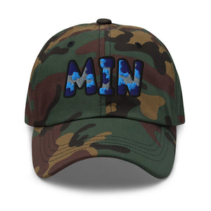 The City Collection MIN Basketball Camo Patched Hat - Rebel P Customs