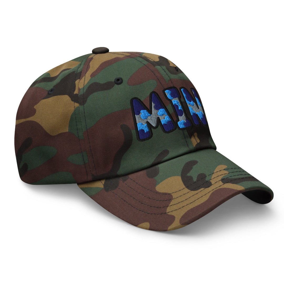 The City Collection MIN Basketball Camo Patched Hat - Rebel P Customs