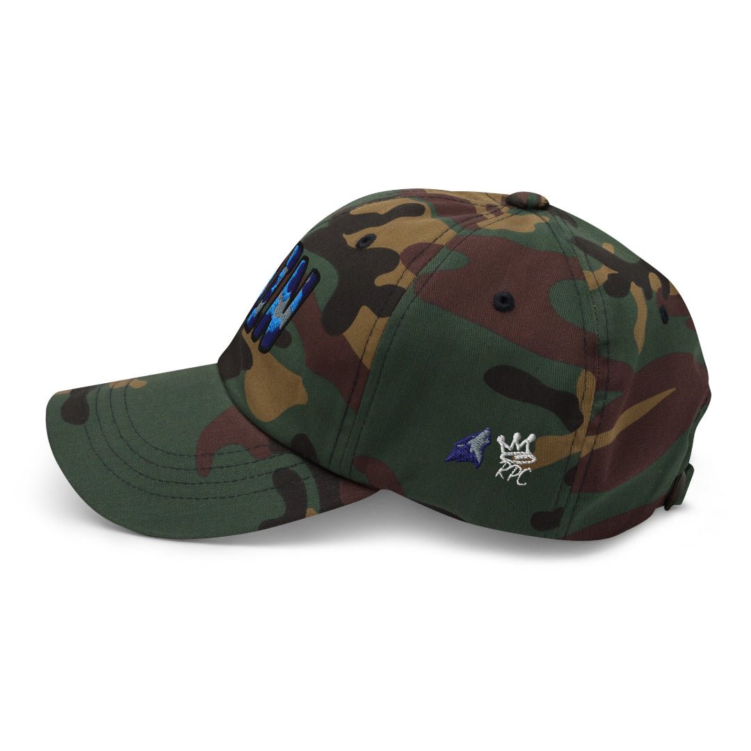 The City Collection MIN Basketball Camo Patched Hat - Rebel P Customs