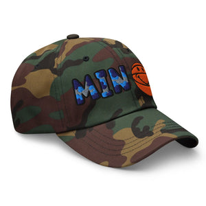 The City Collection MIN Basketball Camo Patched Hat - Rebel P Customs