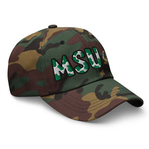 The City Collection MSU Spartan Camo Patched Hat - Rebel P Customs