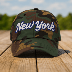 The City Collection New York Camo Patched Hat - Rebel P Customs