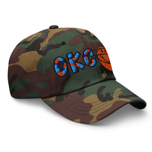 The City Collection OKC Basketball Camo Patched Hat - Rebel P Customs