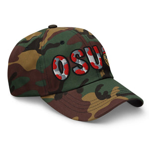 The City Collection OSU Buckeye Camo Patched Hat - Rebel P Customs