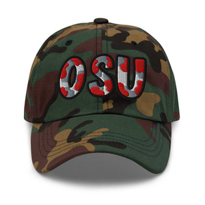 The City Collection OSU Camo Patched Hat - Rebel P Customs
