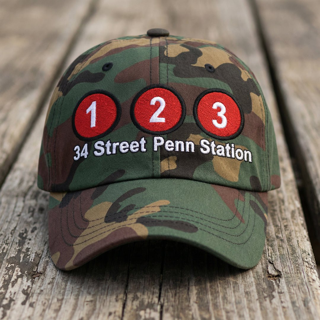The City Collection Penn Station Subway Camo Hat - Rebel P Customs