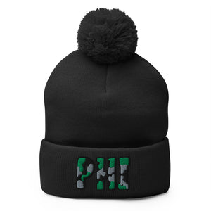 The City Collection PHI Football Patched Beanie - Rebel P Customs