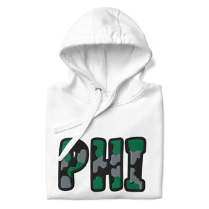 The City Collection PHI Football Patched Unisex Hoodie - Rebel P Customs