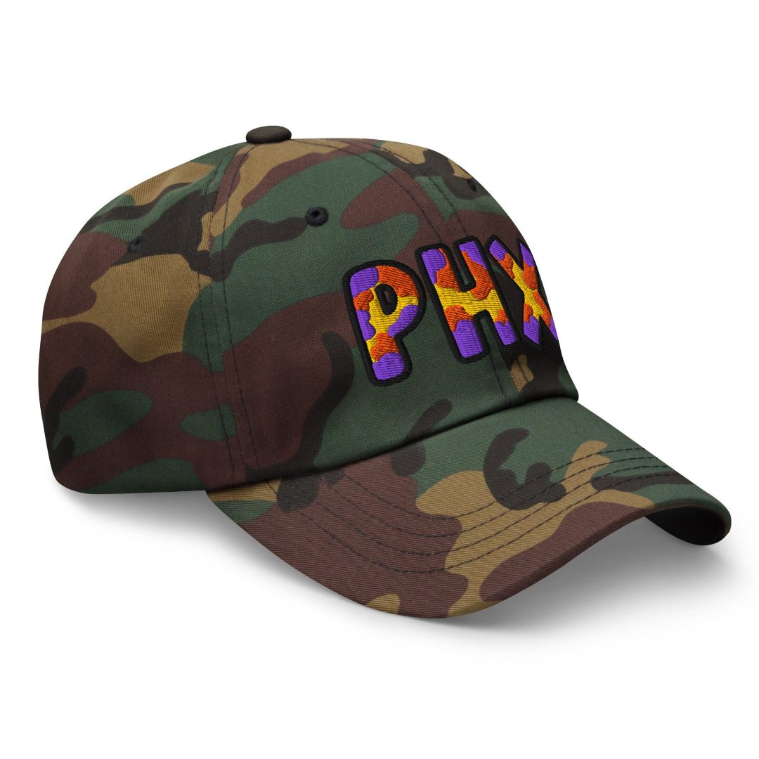 The City Collection PHX Basketball Camo Patched Hat - Rebel P Customs