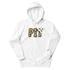 The City Collection PIT Football Patched Unisex Hoodie - Rebel P Customs