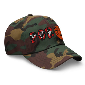 The City Collection POR Basketball Camo Patched Hat - Rebel P Customs