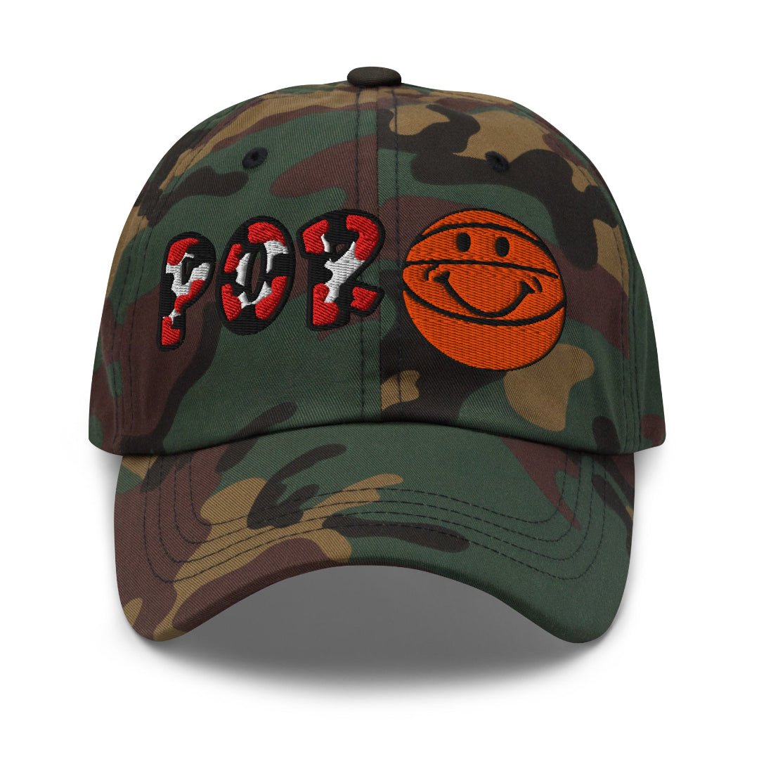 The City Collection POR Basketball Camo Patched Hat - Rebel P Customs