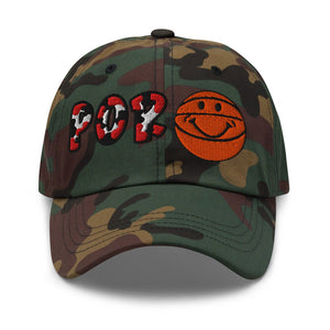 The City Collection POR Basketball Camo Patched Hat - Rebel P Customs