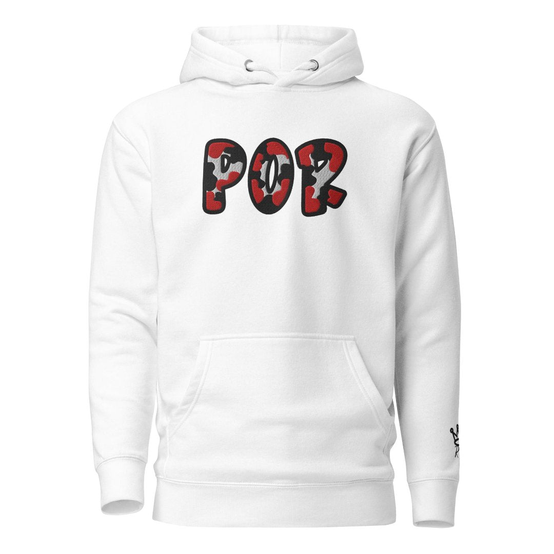The City Collection POR Basketball Patched Unisex Hoodie - Rebel P Customs