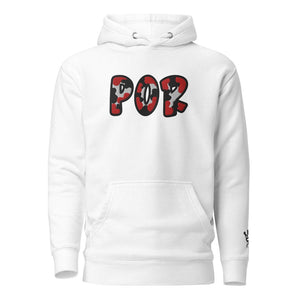 The City Collection POR Basketball Patched Unisex Hoodie - Rebel P Customs