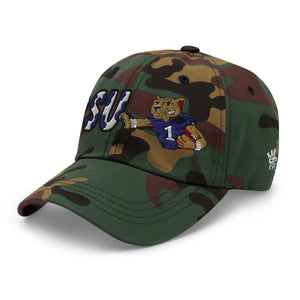 The City Collection PSU Logo Camo Patched Hat - Rebel P Customs