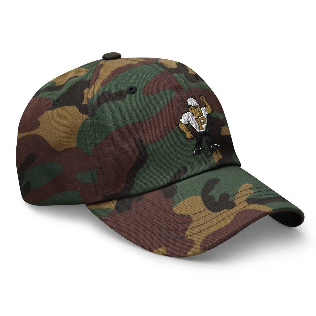 The City Collection Purdue Logo Camo Patched Hat - Rebel P Customs