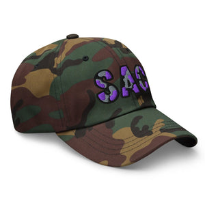 The City Collection SAC Basketball Camo Patched Hat - Rebel P Customs