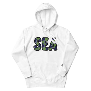 The City Collection SEA Football Patched Unisex Hoodie - Rebel P Customs