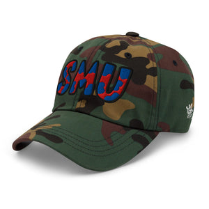 The City Collection SMU Camo Patched Hat - Rebel P Customs