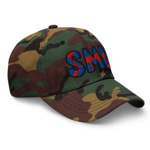 The City Collection SMU Camo Patched Hat - Rebel P Customs