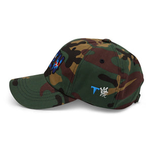 The City Collection TEN Football Camo Patched Hat - Rebel P Customs