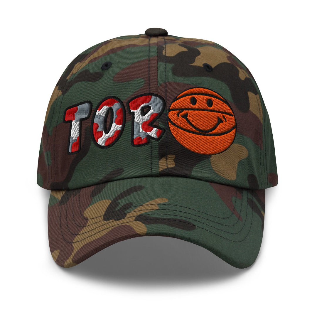 The City Collection TOR Basketball Camo Patched Hat - Rebel P Customs