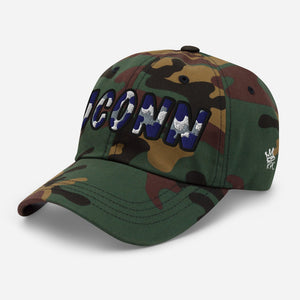 The City Collection UCONN Camo Patched Hat - Rebel P Customs